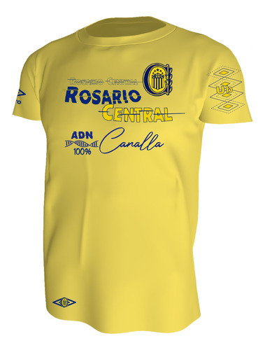 Remera Rosario Central 100% Algodón Premium