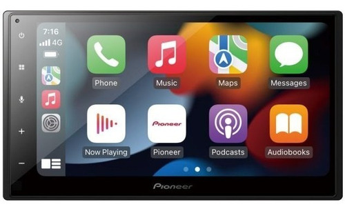 Multimídia Pioneer Dmh-a5450bt Android Auto Carplay Sem Fio