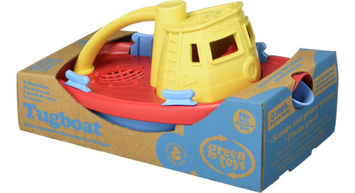 Tugboat De Juguetes Verdes, Cb Surtido - Juego De Simulacro,
