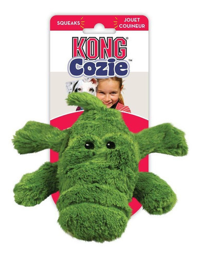 Pelucia Kong Cozie Ali Alligator Pequeno P/ Cães