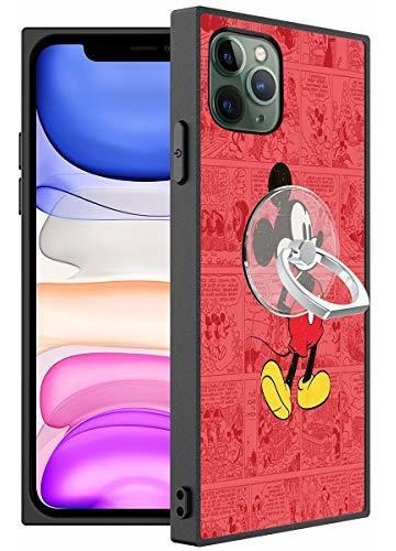 Compatible Para iPhone 11 Pro Case, Plastico Cuadrado Protec