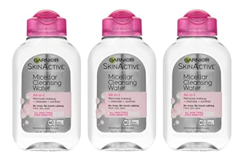 Agua De Limpieza Micelares Garnier Skinactive, Para Todos Lo