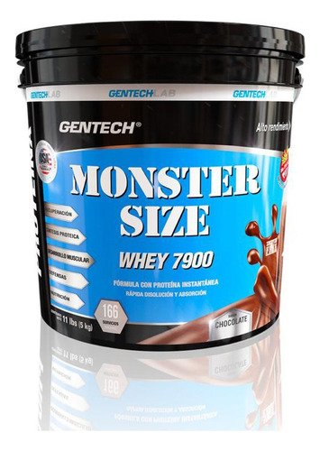 Whey Protein 7900 Monster Size 5kg Sin Tacc Gentech