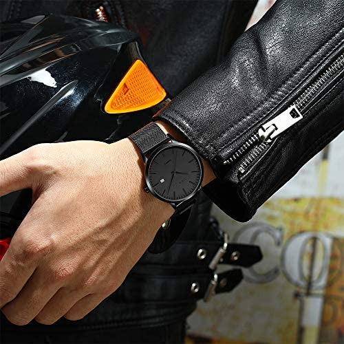 Crrju Relojes De Moda De Lujo Para Hombre Reloj De Correa De