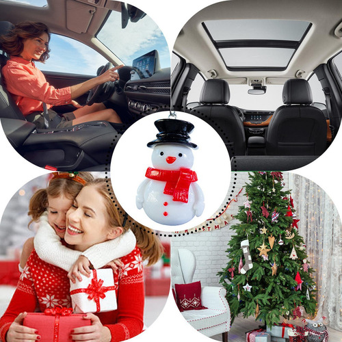Decoración Navideña De Espejos De Coche Accesorios De Espejo