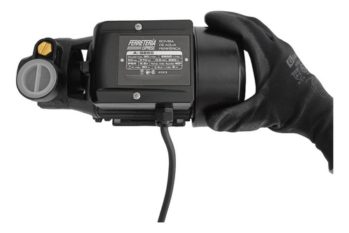 Bomba Agua Periférica 370w 0.5 Hp 2850 Rpm Conexión Bronce