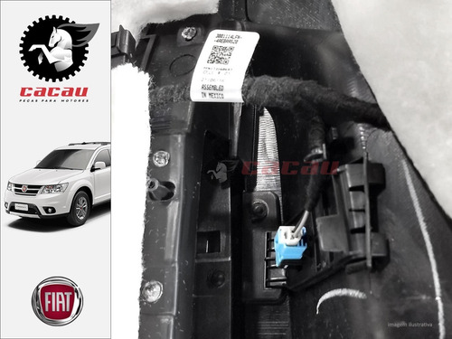 Imagem 4 de 4 de Revestimento Forro Porta Diant. Dir. Fiat Freemont Orig Novo