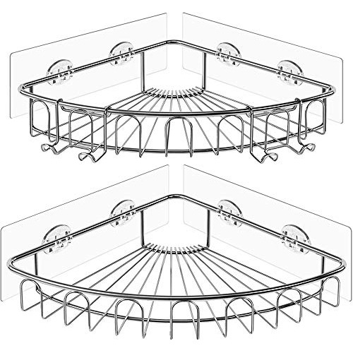 Orimade Estante Adhesivo De Esquina Para Carrito De Ducha Co