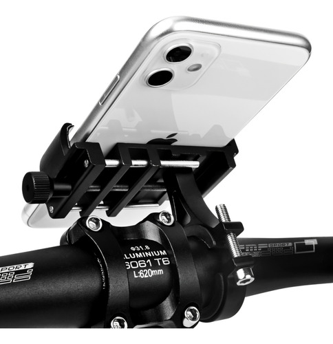 Soporte Portacelular Metalico Para Bicicleta O Motocicleta