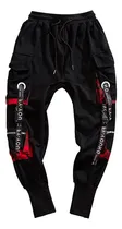Comprar Hip Hop Cargo Joggers - Calça De Moletom Harém, Cor N