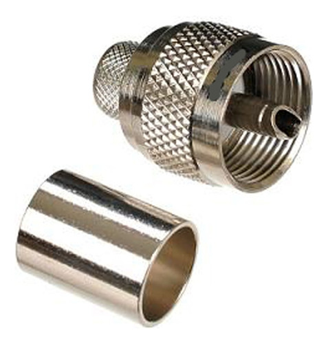 Cable P/antena Rg213 Foan B/perdida 50 Mts.+ 2 Pl259 Macho