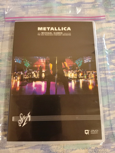 Dvd Metallica S & M Con Michael Kamen Original Usado (Usado)