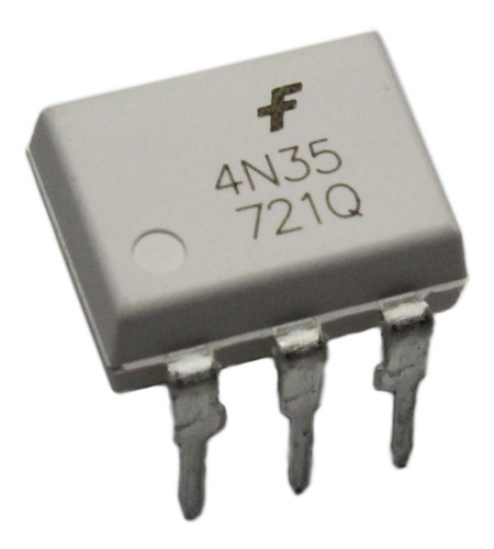 Optoacoplador Fototransistor Tipo Dip De 6 Pines 4n35