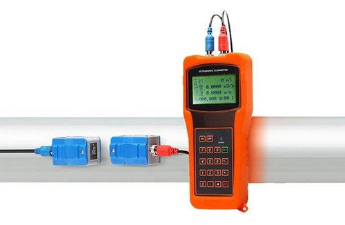 Medidor Flujo Ultrasónico Portátil For Líquidos Dn15-100