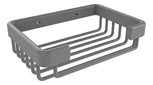 Cesta De Ducha De Jabón Rectangular Allied Brass Bsk-30sr, 