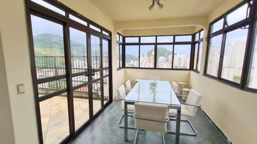 Cobertura Com 3 Dormitórios À Venda, 180 M² - Pitangueiras - Guarujá/sp - Co0849