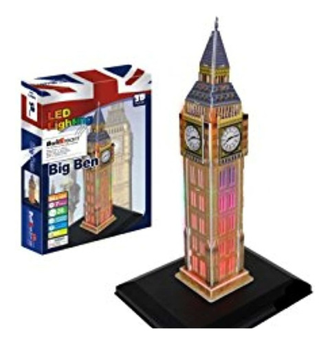 Buildream Puzzle 3d Big Ben Led Lighting 28 Pie