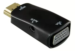 CONVERSOR HDMI A VGA CON AUDIO PROYECTOR FULL HD INT.CO