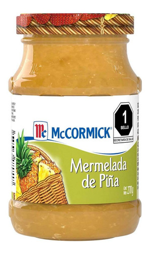 Mermelada Mccormick De Piña 270g