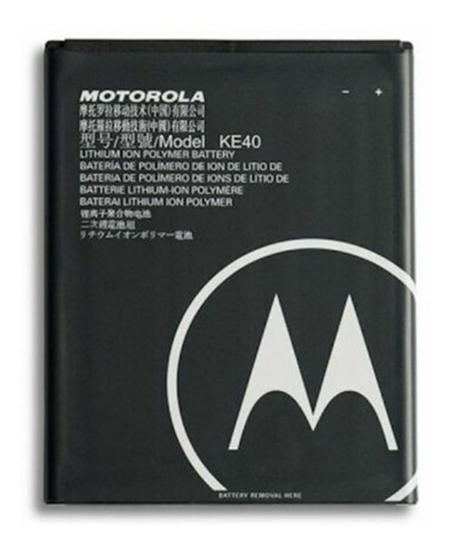 Bateria Pila Motorola Moto E6 Ke40 Xt2005 Garantia