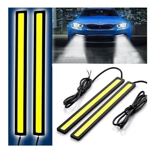 Led Cob Drl, 17 Cm * Antinieblas X Par Faro Auxiliar Univers