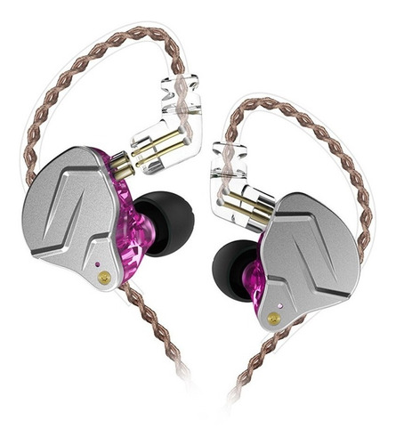 Auriculares in-ear KZ ZSN Pro Standard PURPURA SIN MICROFONO