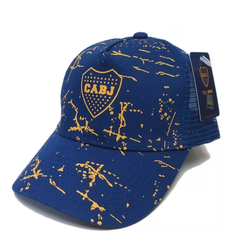 Gorra De Boca Juniors Con Visera Producto Oficial 