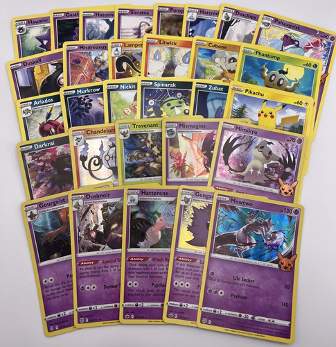 Coleccion Completa Pokemon Tcg Trick Or Trade Halloween 2022