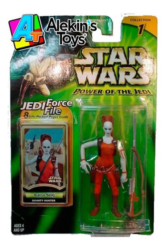 Star Wars Aurra Sing Power Of The Jedi Figura De Accion