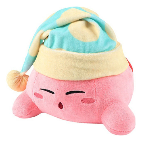 Kirby Sleeping Cap Peluche Muñeca Juguete Navidad Regalo