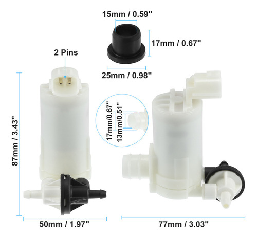 Bomba De Agua Parabrisas Para Nissan Quest Infiniti Qx50