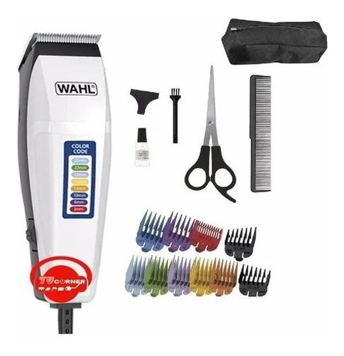 Maquina Cortadora De Cabello Wahl + 17 Piezas Wahl91552708