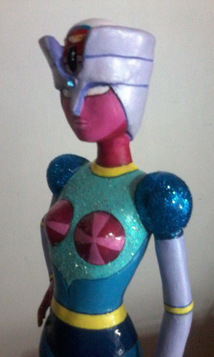 Mazinger Z: Diana A- Muñeca De Porcelana Fría Artesanal