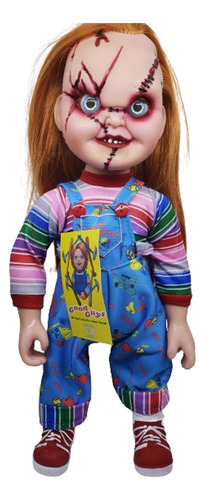 Muñeco Diabólico Chucky Good Guys Cicatriz Malo Luz Y Sonido