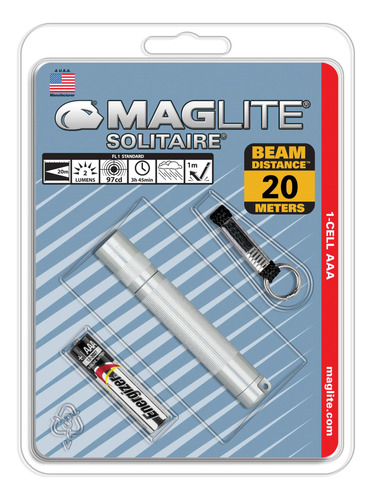 Linterna Maglite Solitaire 1cell Aaa - Silver