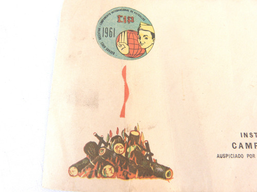 Monijor62-antiguo Coleccion Scout Sobre Campeonato Patrullas (Usado)