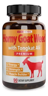 Horny Goat Weed Pastillas Libido 1040mg Ginseng Tongkat Ali+