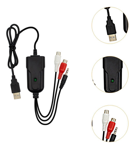 Dispositivo De Placa De Captura De Vídeo Usb 2.0 Vcr Tv