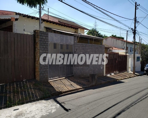 Imagem 1 de 7 de Casa À Venda 3 Dormitórios No Jardim Nossa Senhora Auxiliadora Em Campinas - Ca06094 - Ca06094 - 68077759