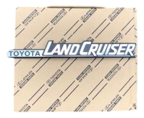 Emblema Land Cruiser Toyota Machito Samurai Nuevo Original