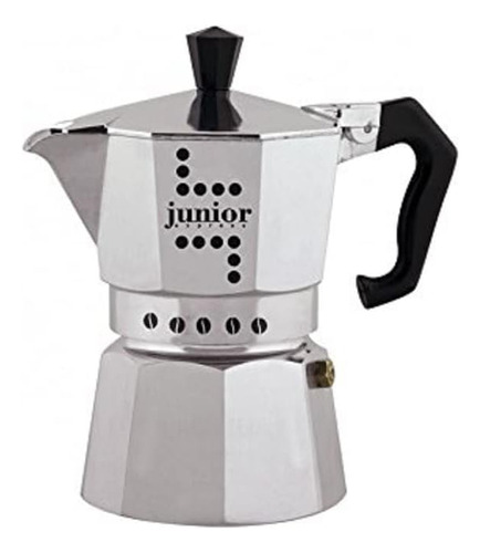 Junior Espresso Jug 1 Taza Aluminio Plata