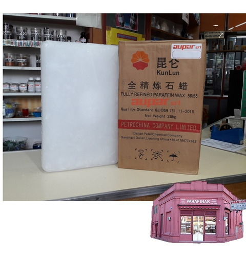 Imagen 4 de 6 de Parafina 56/58 X 25 Kg Superior Ypf. Todo Para Velas. Asesor
