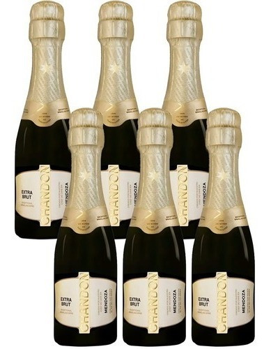 Champagne Chandon Mini Extra Brut 187ml X6