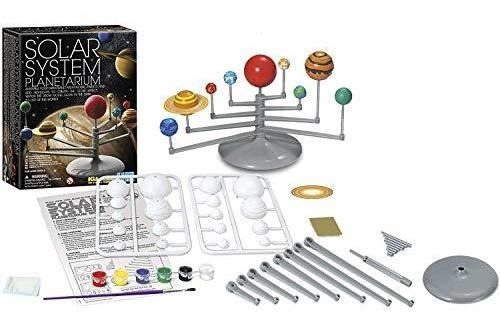 Juego De Ingenio 4m 3427 Solar System Planetarium - Diy Glow