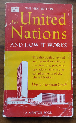 Libro The United Nations And How It Works Cushman Coyle