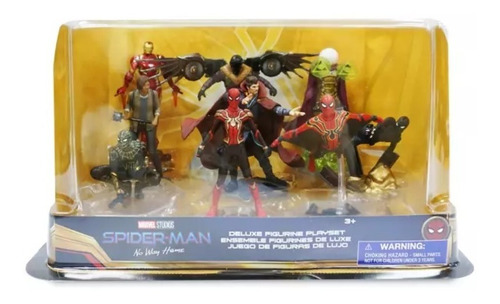 Set Delujo Figuras, Spider-man: No Way Home, Disney Store