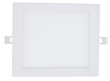 Imagen 1 de 9 de Pack X 5 Panel Spot Led 12w Cuadrado Embutir Luz Neutra