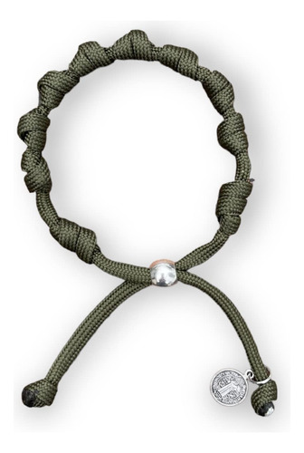 Pulsera Religiosa Hilo Paracord Para Hombres Y Mujeres