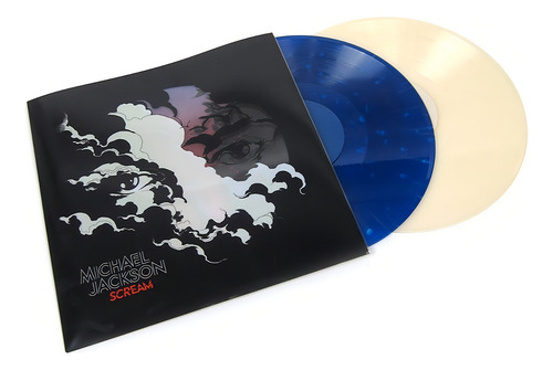 Michael Jackson Scream Vinil 2 Lp Glow Dark