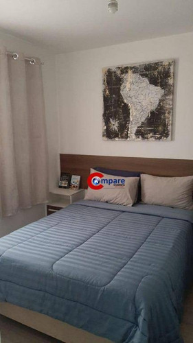 Imagem 11 de 20 de Apartamento Com 2 Dormitórios À Venda, 45 M² Por R$ 250.000 - Ponte Grande - Guarulhos/sp - Ap9660